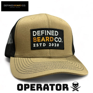 Defined beard Co. operator trucker hat