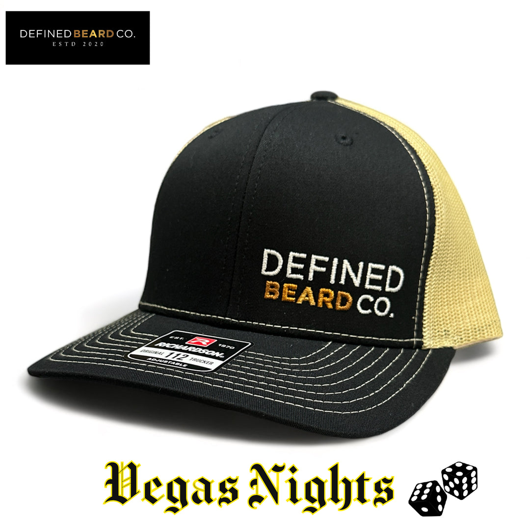 Defined Beard Co. "Vegas Nights" Trucker Hat