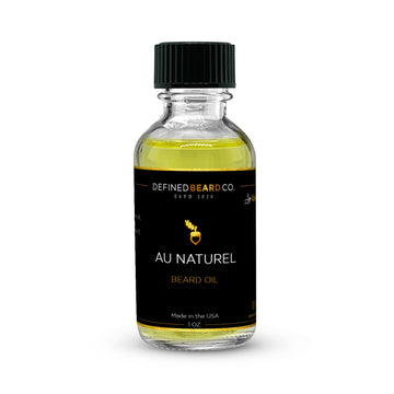Au Naturel beard oil from defined beard co. No fragrance for those that are sensitive to fragrances